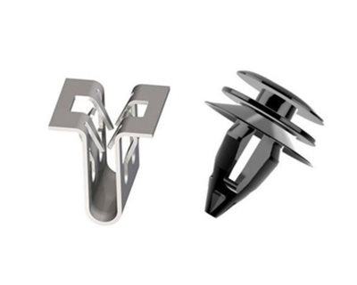 Metal and Plastic Trim Clips